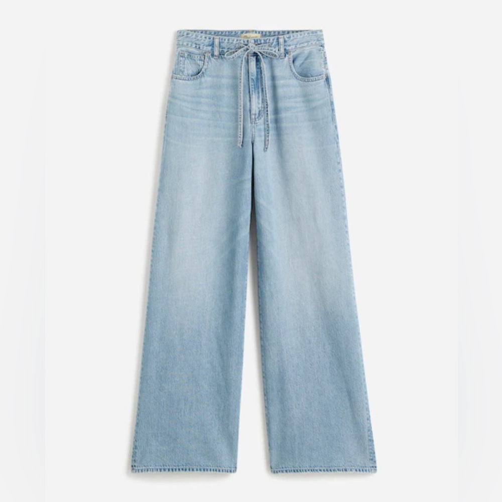 Curvy Superwide-Leg Jeans in Ashbury Wash: Airy Denim Edition by Madewell